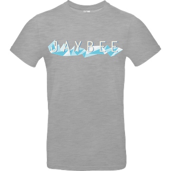 Jaybee Jaybee - Logo T-Shirt B&C EXACT 190 - heather grey