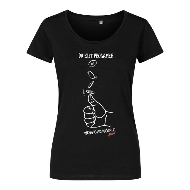 Jeaw - Jeaw - Progamer - T-Shirt - Damenshirt schwarz