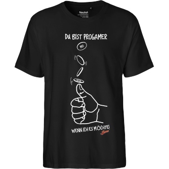 Jeaw Jeaw - Progamer T-Shirt Fairtrade T-Shirt - schwarz