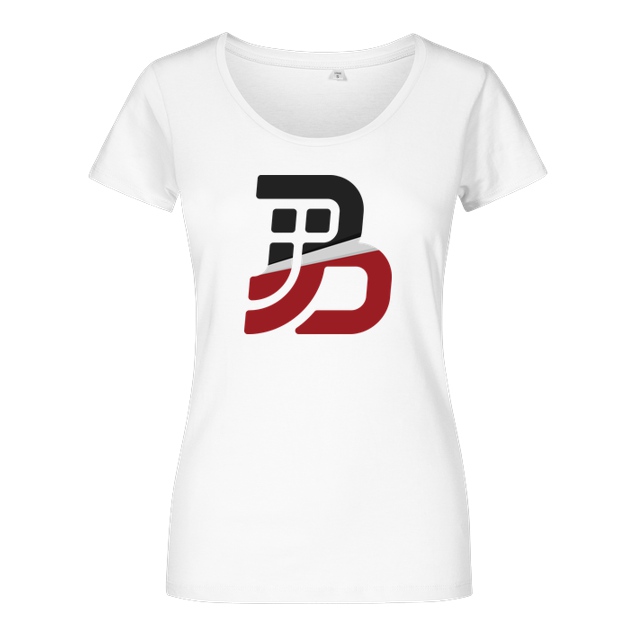 JJB - JJB - Colored Logo - T-Shirt - Damenshirt weiss