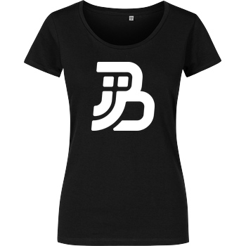 JJB JJB - Plain Logo T-Shirt Damenshirt schwarz