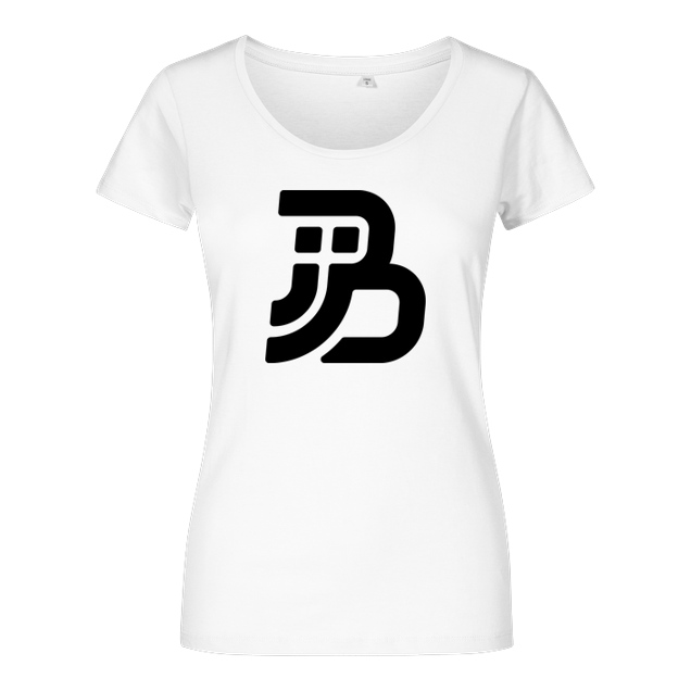 JJB - JJB - Plain Logo - T-Shirt - Damenshirt weiss