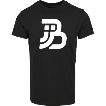 JJB JJB - Plain Logo T-Shirt Hausmarke T-Shirt  - Schwarz