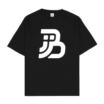 JJB JJB - Plain Logo T-Shirt Oversize T-Shirt - Schwarz