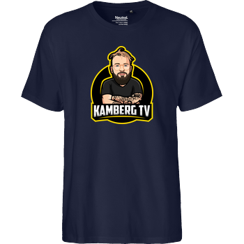Kamberg TV - Kamberg Logo Fairtrade T-Shirt - navy