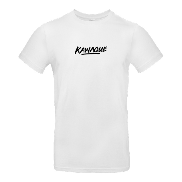 KawaQue - KawaQue - Logo - T-Shirt - B&C EXACT 190 - Weiß