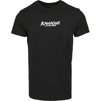 KawaQue - Logo Hausmarke T-Shirt  - Schwarz