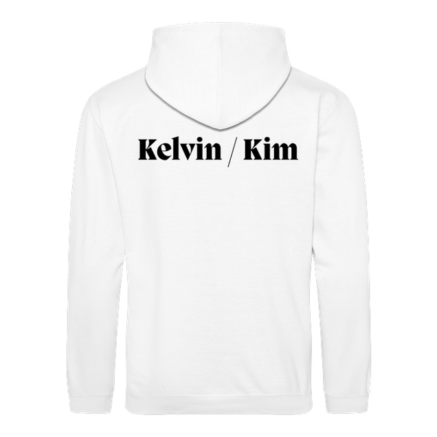 Kelvin und Marvin - Kelvin und Kim - Ganz Sanft (Pocket) - Sweatshirt - JH Hoodie - Weiß