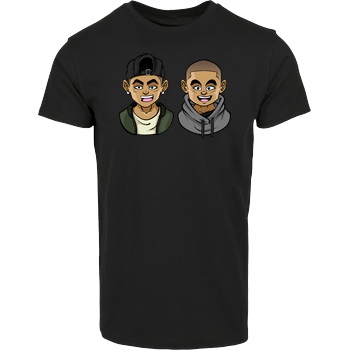 Kelvin und Marvin Kelvin und Marvin - Character T-Shirt Hausmarke T-Shirt  - Schwarz