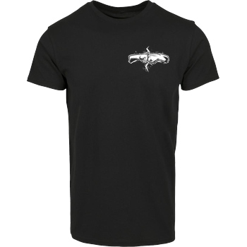 Kelvin und Marvin Kelvin und Marvin - Fäuste T-Shirt Hausmarke T-Shirt  - Schwarz