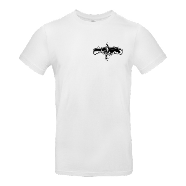 Kelvin und Marvin - Kelvin und Marvin - Fäuste T-Shirt - T-Shirt - B&C EXACT 190 - Weiß