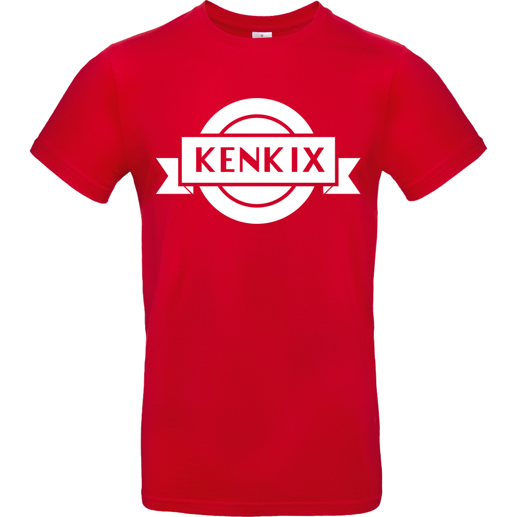 KenkiX KenkiX - Logo T-Shirt B&C EXACT 190 - Rot