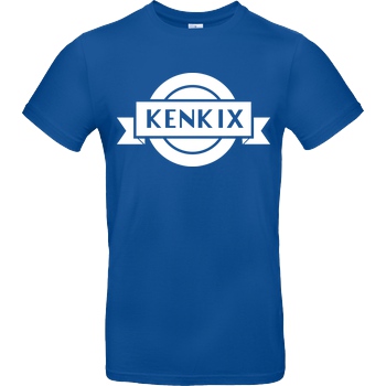 KenkiX KenkiX - Logo T-Shirt B&C EXACT 190 - Royal