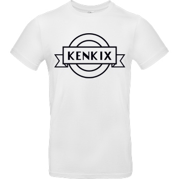KenkiX KenkiX - Logo T-Shirt B&C EXACT 190 - Weiß