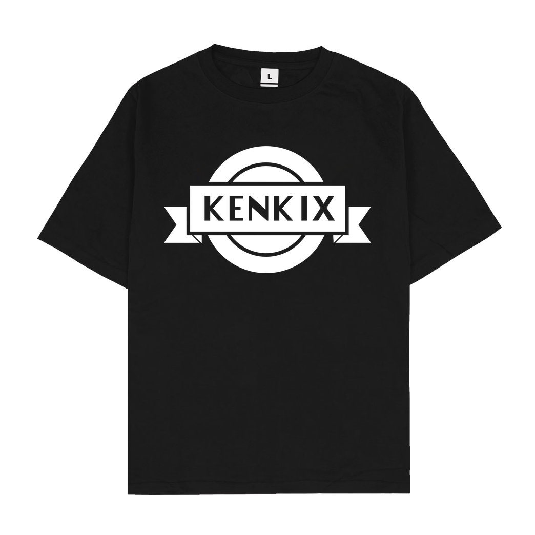 KenkiX KenkiX - Logo T-Shirt Oversize T-Shirt - Schwarz
