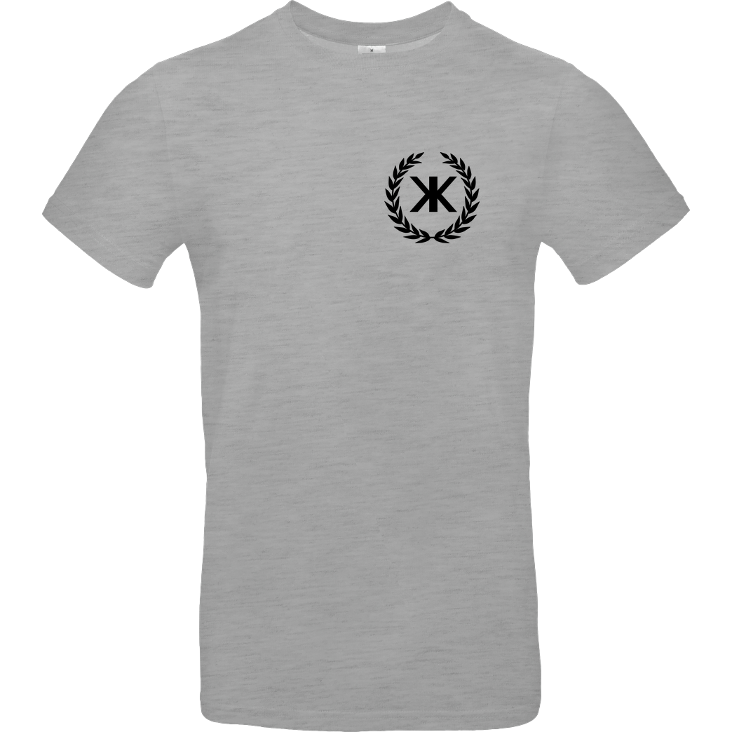 KenkiX KenkiX - Pocket Logo T-Shirt B&C EXACT 190 - heather grey