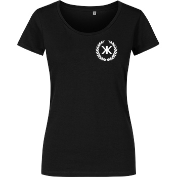 KenkiX KenkiX - Pocket Logo T-Shirt Damenshirt schwarz