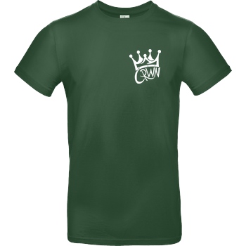 KillaPvP KillaPvP - Crown T-Shirt B&C EXACT 190 - Flaschengrün
