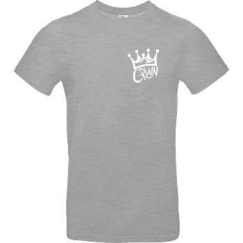 KillaPvP KillaPvP - Crown T-Shirt B&C EXACT 190 - heather grey