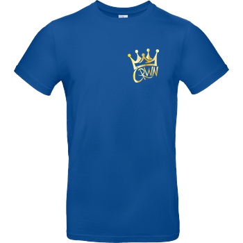 KillaPvP KillaPvP - Crown T-Shirt B&C EXACT 190 - Royal