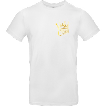 KillaPvP KillaPvP - Crown T-Shirt B&C EXACT 190 - Weiß
