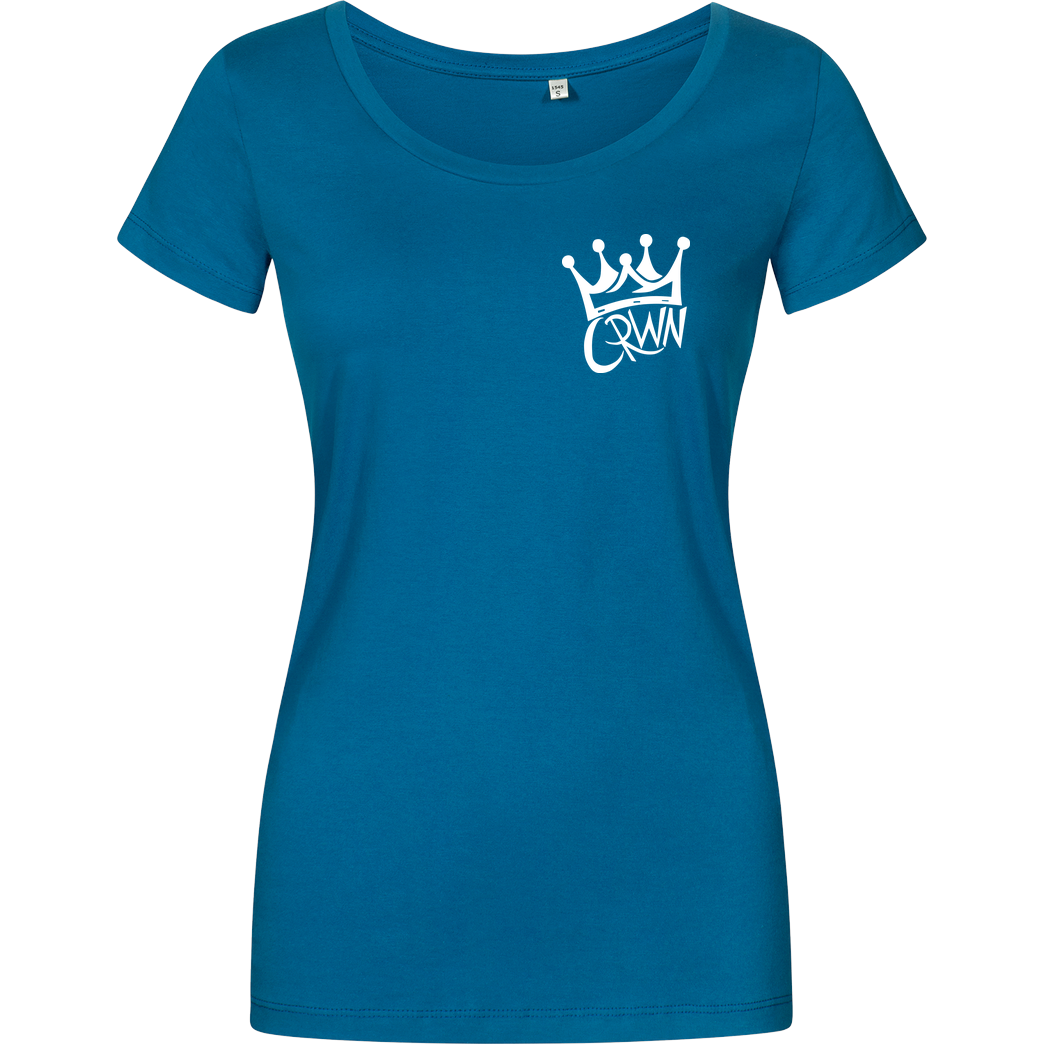 KillaPvP KillaPvP - Crown T-Shirt Damenshirt petrol