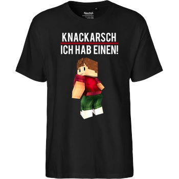 KillaPvP KillaPvP - Knackarsch T-Shirt Fairtrade T-Shirt - schwarz