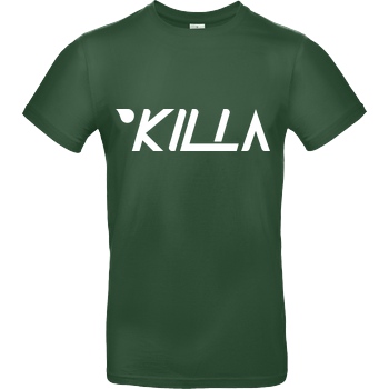 KillaPvP KillaPvP - Logo T-Shirt B&C EXACT 190 - Flaschengrün