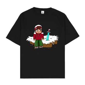 KillaPvP KillaPvP - Winter T-Shirt Oversize T-Shirt - Schwarz