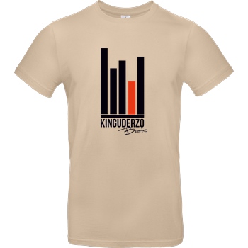 KingUderzo KingUderzo - Beats T-Shirt B&C EXACT 190 - Sand