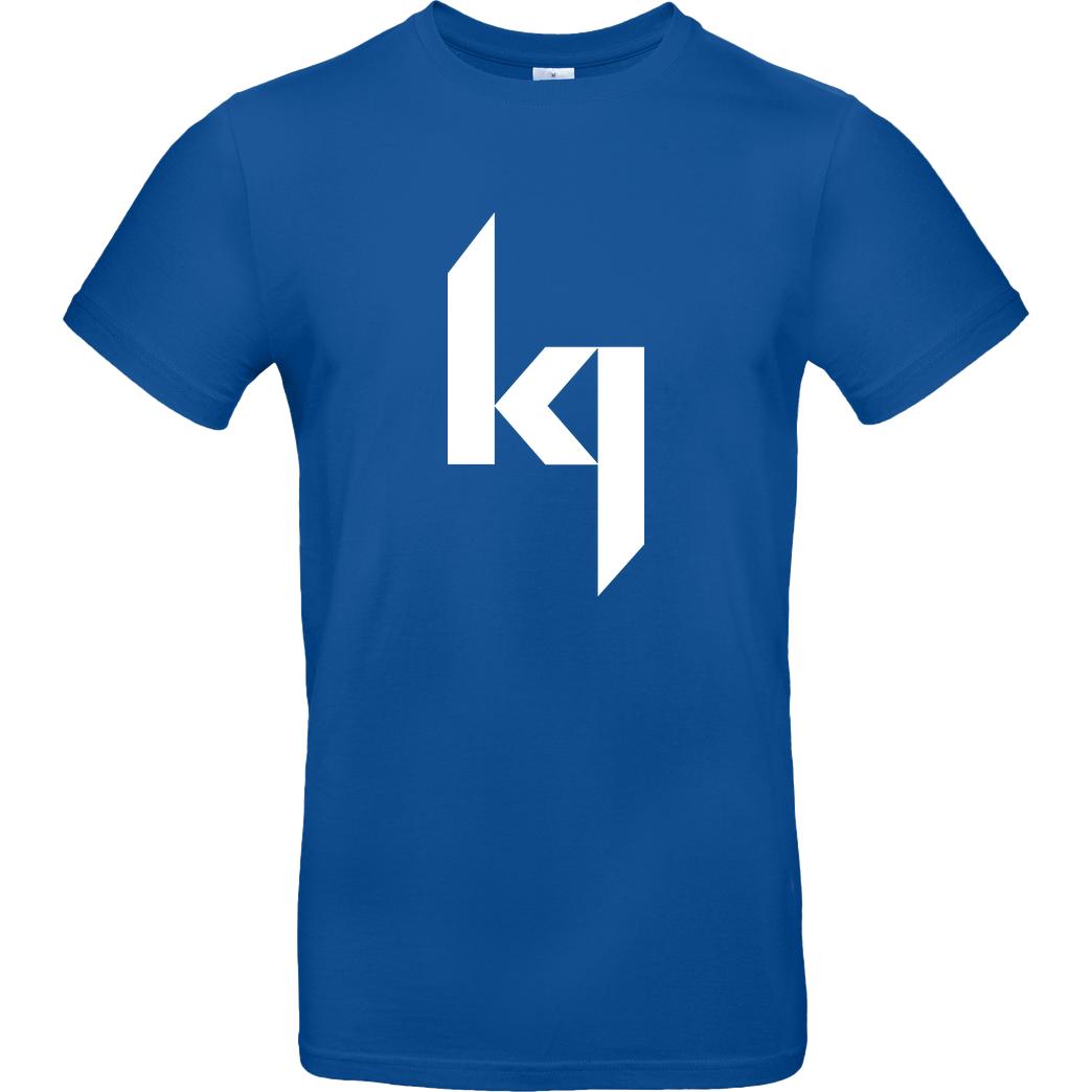 Kjunge Kjunge - Logo T-Shirt B&C EXACT 190 - Royal