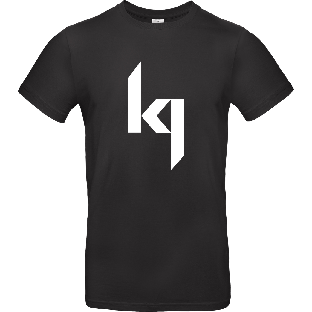 Kjunge Kjunge - Logo T-Shirt B&C EXACT 190 - Schwarz