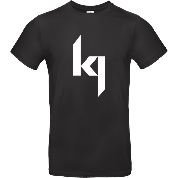 Kjunge Kjunge - Logo T-Shirt B&C EXACT 190 - Schwarz
