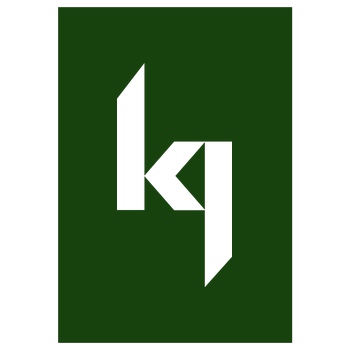 Kjunge - Logo white