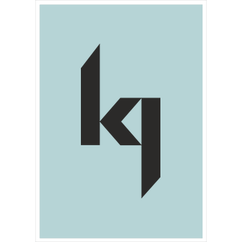 Kjunge - Logo Kunstdruck mint