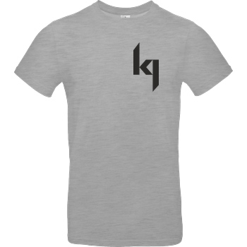 Kjunge Kjunge - Small Logo T-Shirt B&C EXACT 190 - heather grey