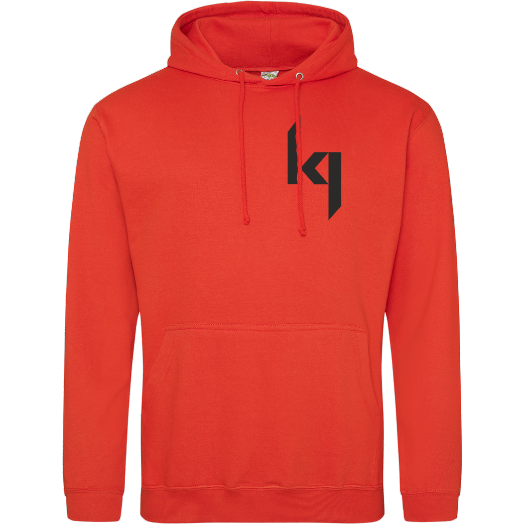 Kjunge Kjunge - Small Logo Sweatshirt JH Hoodie - Orange