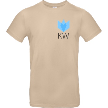 KLAERWERK Community Klaerwerk Community - KW T-Shirt B&C EXACT 190 - Sand