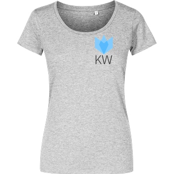 KLAERWERK Community Klaerwerk Community - KW T-Shirt Damenshirt heather grey