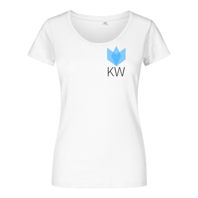 KLAERWERK Community - Klaerwerk Community - KW - T-Shirt - Damenshirt weiss