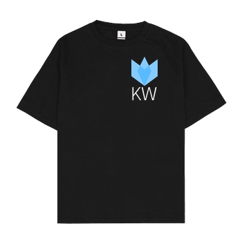 KLAERWERK Community Klaerwerk Community - KW T-Shirt Oversize T-Shirt - Schwarz