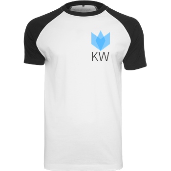 KLAERWERK Community Klaerwerk Community - KW T-Shirt Raglan-Shirt weiß