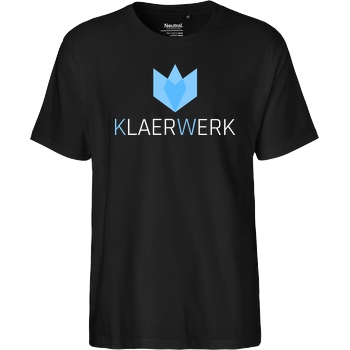 KLAERWERK Community Klaerwerk Community - Logo T-Shirt Fairtrade T-Shirt - schwarz