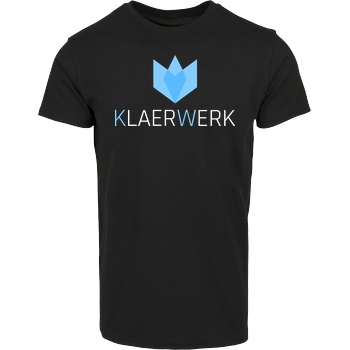 KLAERWERK Community Klaerwerk Community - Logo T-Shirt Hausmarke T-Shirt  - Schwarz