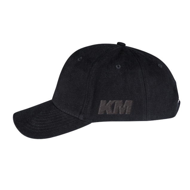 Kelvin und Marvin - KM - Sportswear -BlackonBlack - Cap - Basecap black