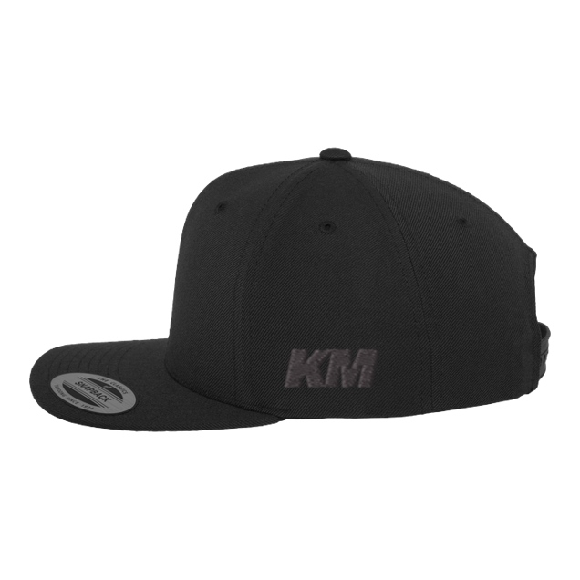 Kelvin und Marvin - KM - Sportswear -BlackonBlack - Cap - Cap black