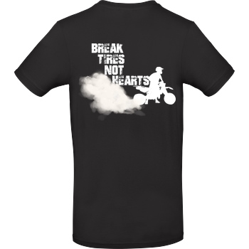 Knallgaskevin KnallgasKevin - Break Tires T-Shirt B&C EXACT 190 - Schwarz