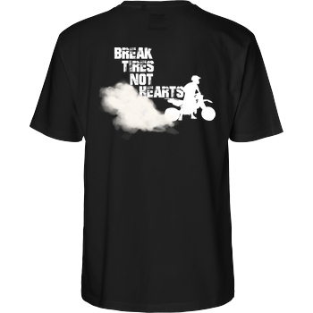 Knallgaskevin KnallgasKevin - Break Tires T-Shirt Fairtrade T-Shirt - schwarz