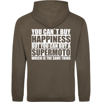 Knallgaskevin KnallgasKevin - Supermoto Happiness Sweatshirt JH Hoodie - Khaki