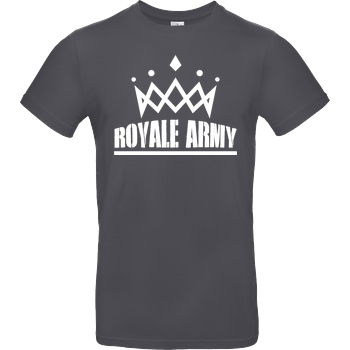 Krench Royale Krench - Royale Army T-Shirt B&C EXACT 190 - Dark Grey